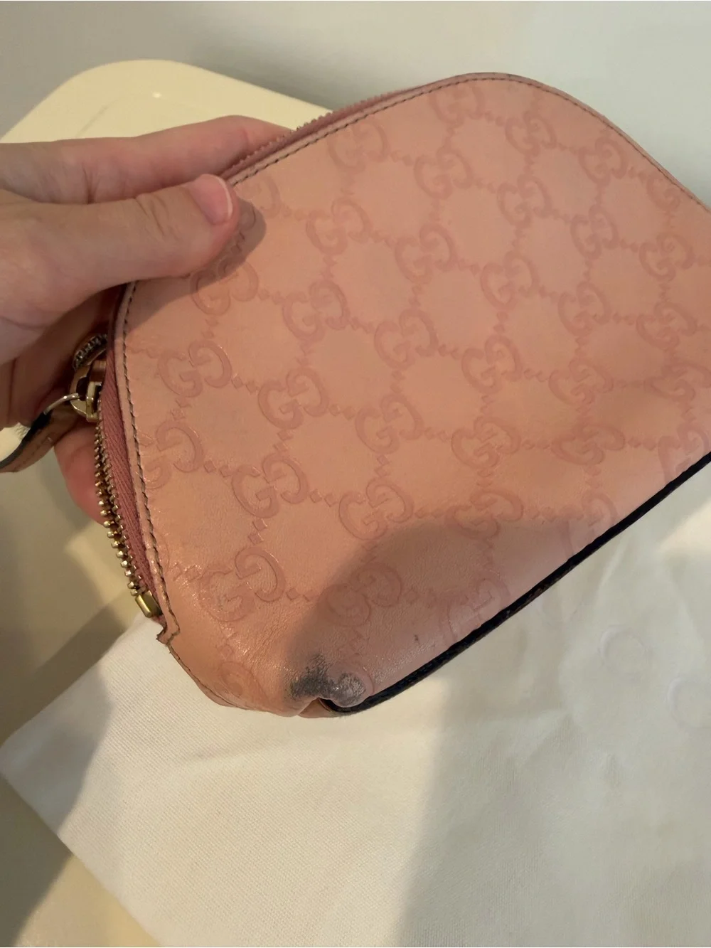 Gucci cosmetic pouch